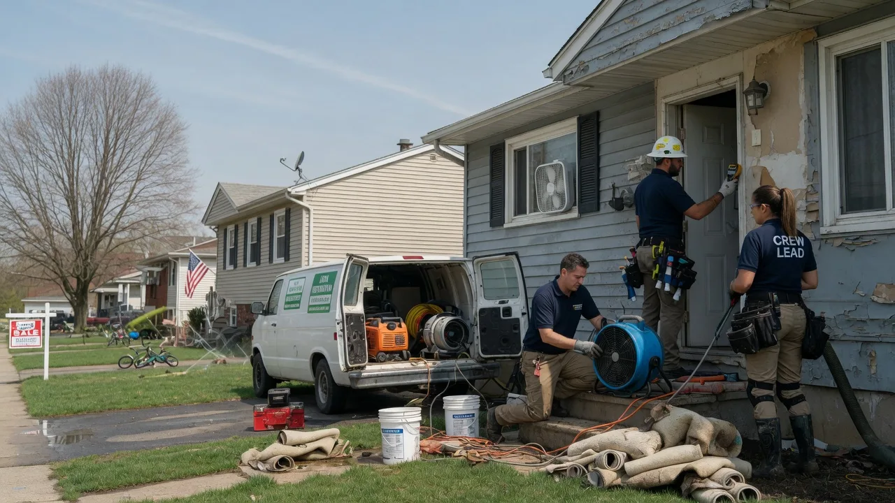 Flood Cleanup in Woodcliff Lake, NJ near me
